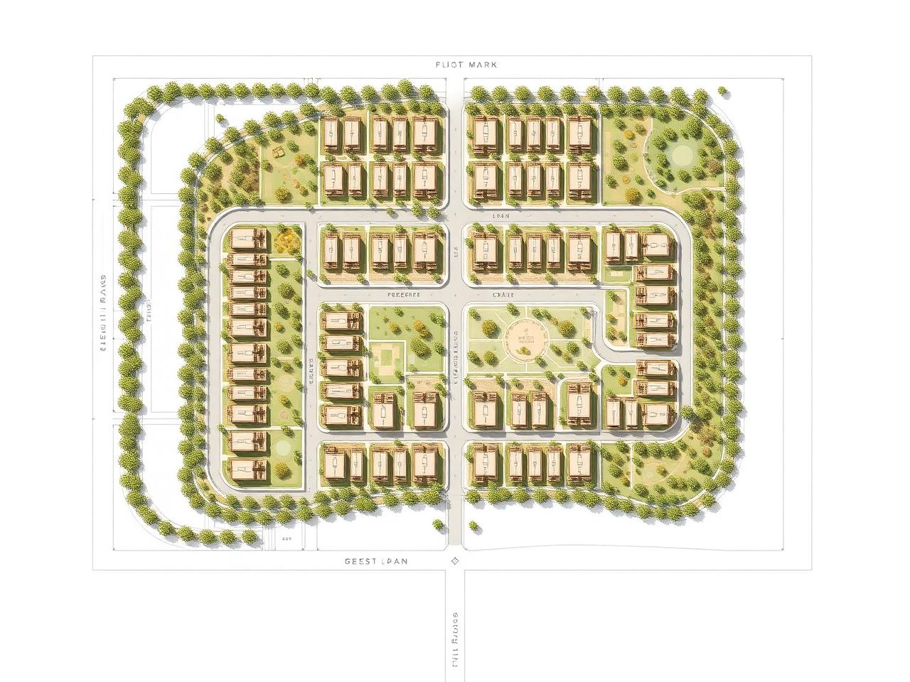Master plan layout